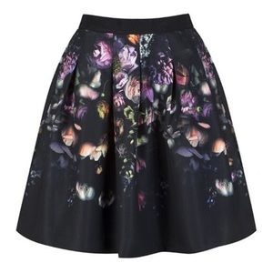 NWT Ted Baker London Deniva Floral Skirt